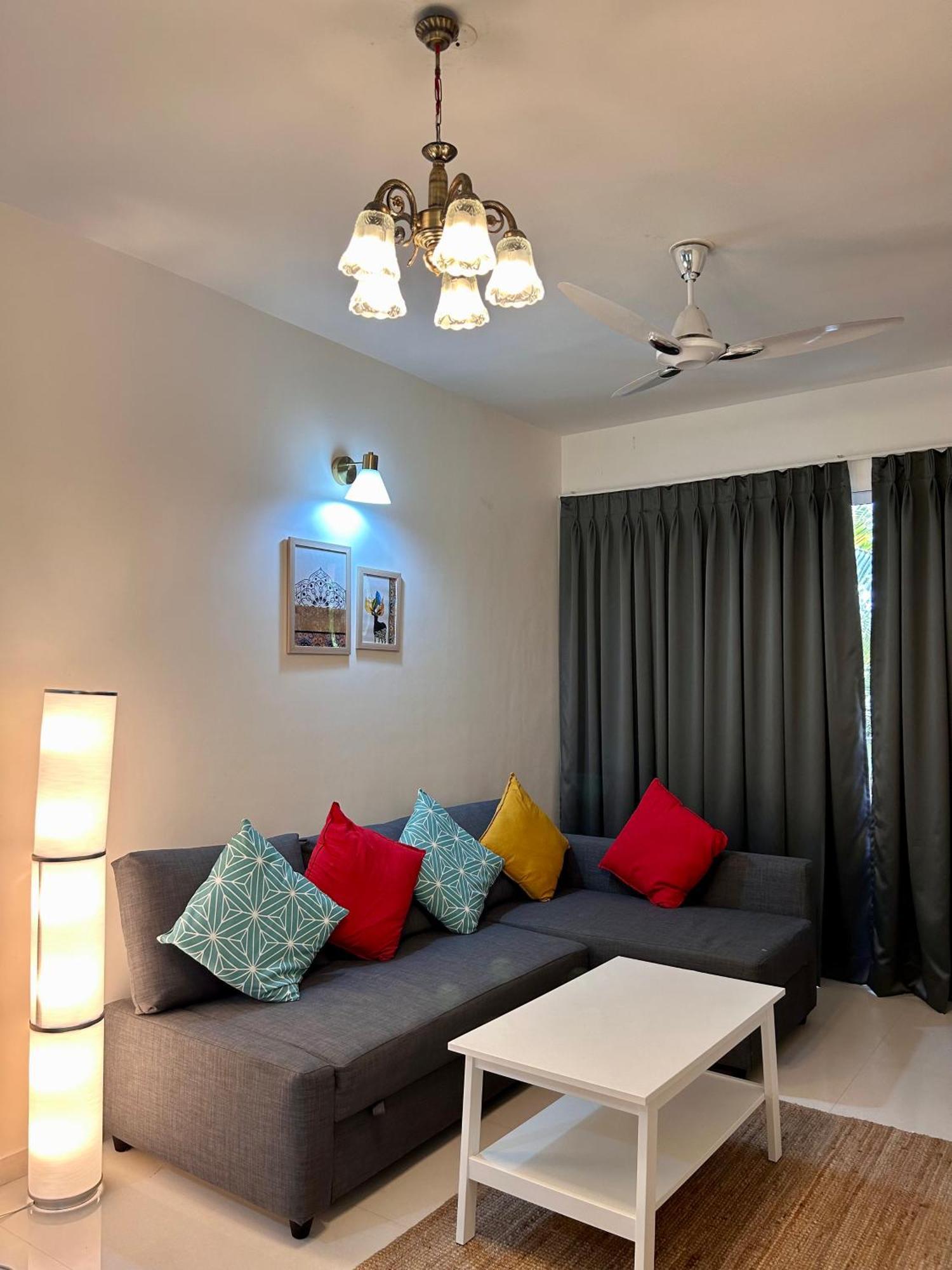 Pool And Garden View Good Stay Premium 2 Bhk Flat 104 Dabolim Eksteriør bilde